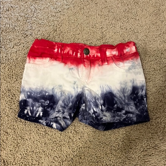 Cat & Jack Other - Red, White, and Blue Tie Dye Cat & Jack Kids Shorts- XS